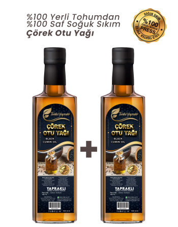 Soğuk Pres Çörekotu Yağı...